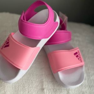 GIRLS ADIDAS SANDALS SIZE 1